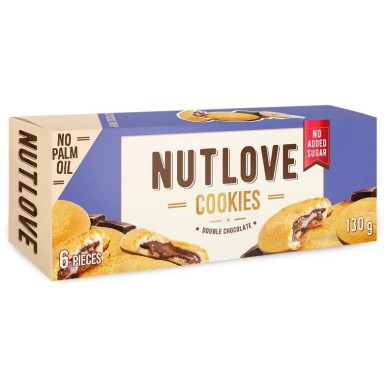 NutLove Cookie Double Chocolate 130 гр | Allnutrition