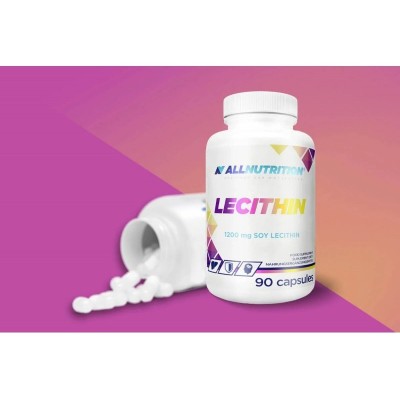 Lecithin 90 капсули | Allnutrition