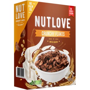NutLove Crunchy Flakes with Cocoa 300 гр | Allnutrition NutLove Crunchy Flakes with Cocoa 300 гр | Allnutrition
