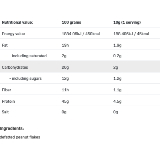 Peanut Flakes 150 гр | Allnutrition