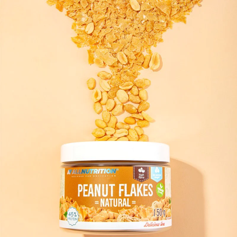 Peanut Flakes 150 гр | Allnutrition Peanut Flakes 150 гр | Allnutrition