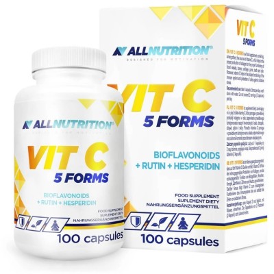Vitamin C 5 Forms 100 капсули | Allnutrition