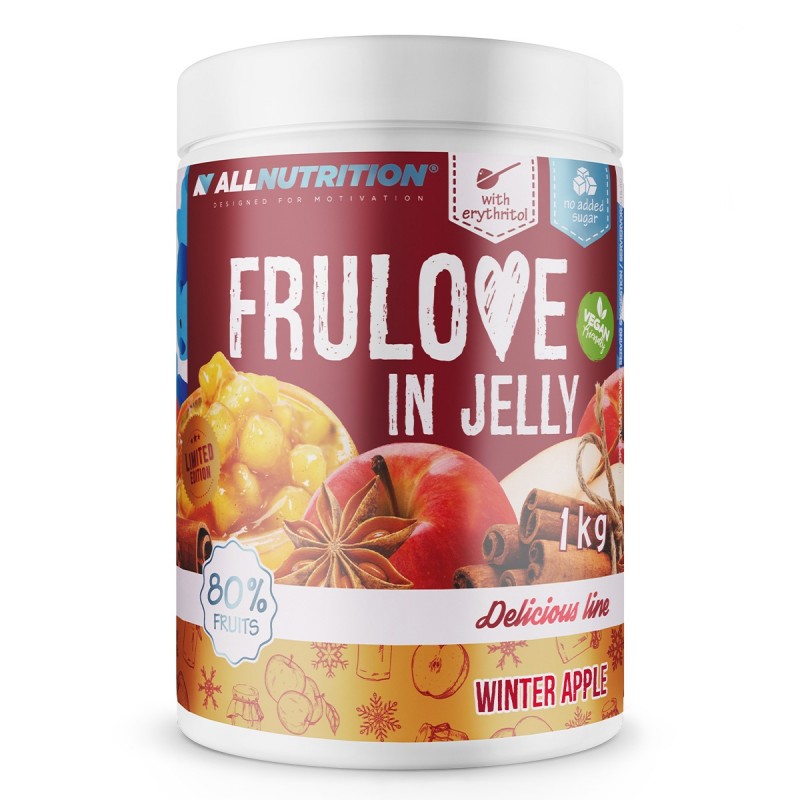 Allnutrition FruLove - Winter Apple - Конфитюр Ябълки с канела 1 kg