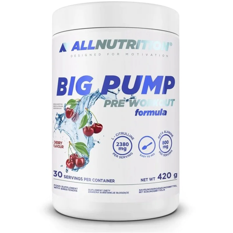 Big Pump Pre-Workout 420 гр | Allnutrition Big Pump Pre-Workout 420 гр | Allnutrition