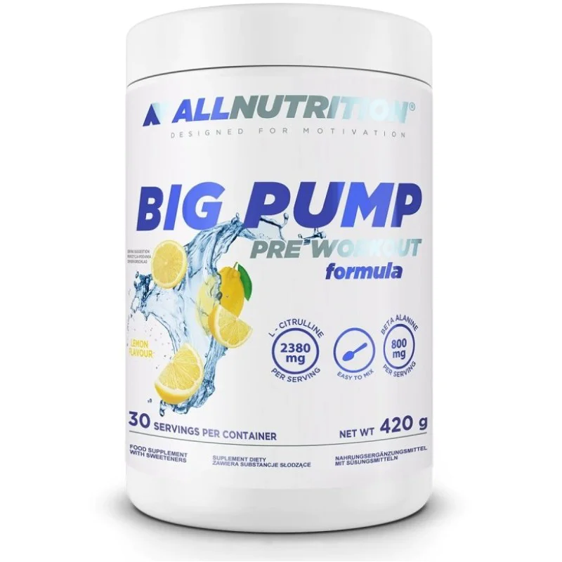 Big Pump Pre-Workout 420 гр | Allnutrition Big Pump Pre-Workout 420 гр | Allnutrition