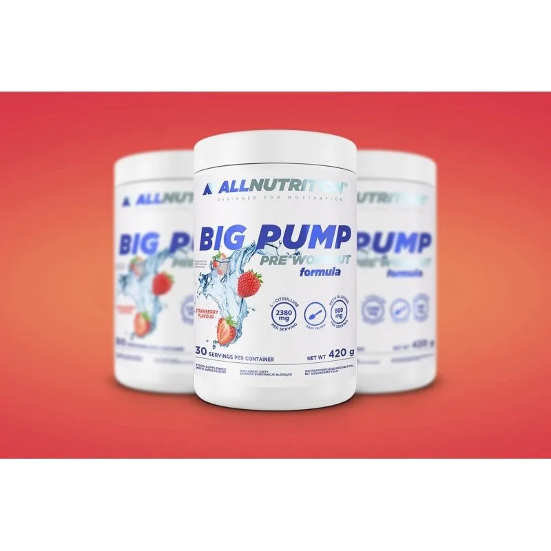 Big Pump Pre-Workout 420 гр | Allnutrition Big Pump Pre-Workout 420 гр | Allnutrition