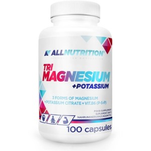 Tri Magnesium + Potassium 100 капсули | Allnutrition