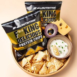 F**King Delicious Protein Chips Cheese and Onion 60 гр | Allnutrition