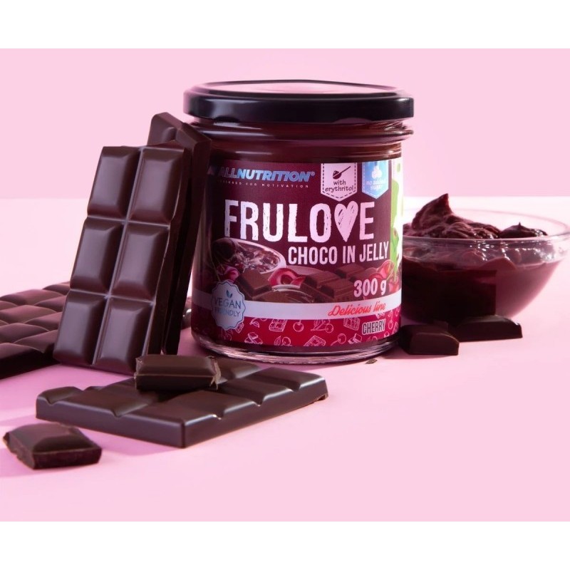 FruLove Choco In Jelly Cherry 300 гр | Allnutrition FruLove Choco In Jelly Cherry 300 гр | Allnutrition