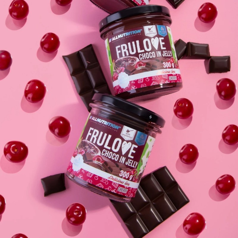 FruLove Choco In Jelly Cherry 300 гр | Allnutrition FruLove Choco In Jelly Cherry 300 гр | Allnutrition