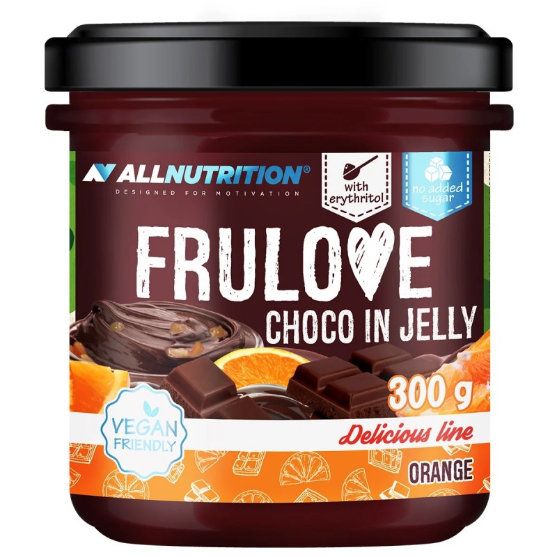 Allnutrition FruLove Choco In Jelly - Orange - Конфитюр Портокал 300 g