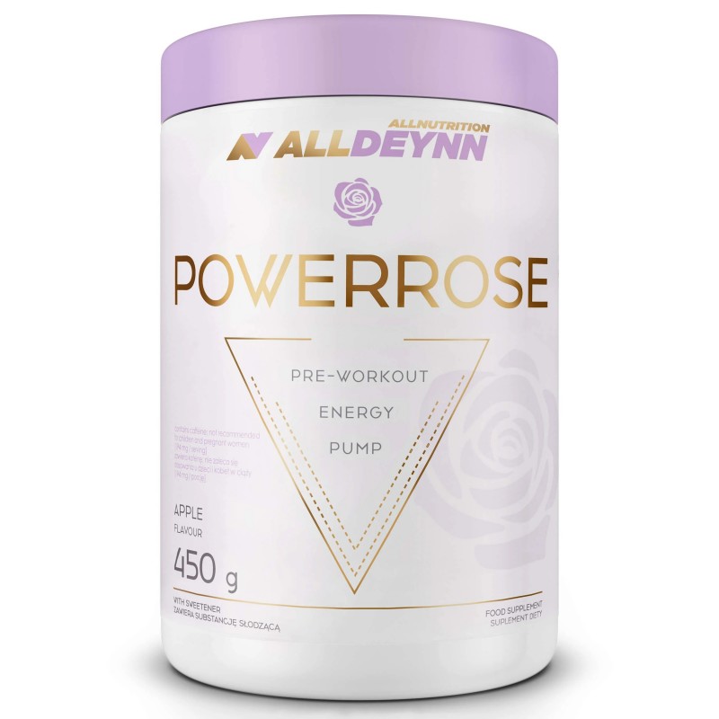 Allnutrition AllDeynn Powerrose - Азотен Бустер за Жени Ябълка 450 g