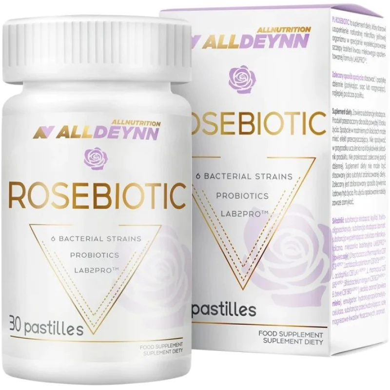 AllDeynn Rosebiotic 30 таблетки за смучене | Allnutrition
