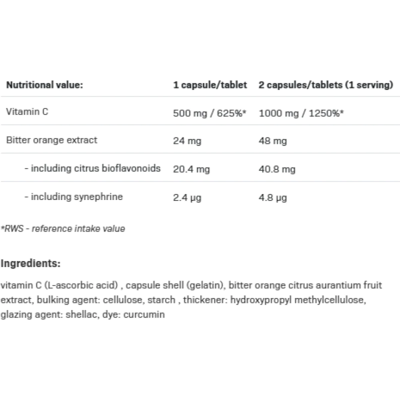 Vitamin C 1000 SR 120 капсули | Allnutrition Vitamin C 1000 SR 120 капсули | Allnutrition