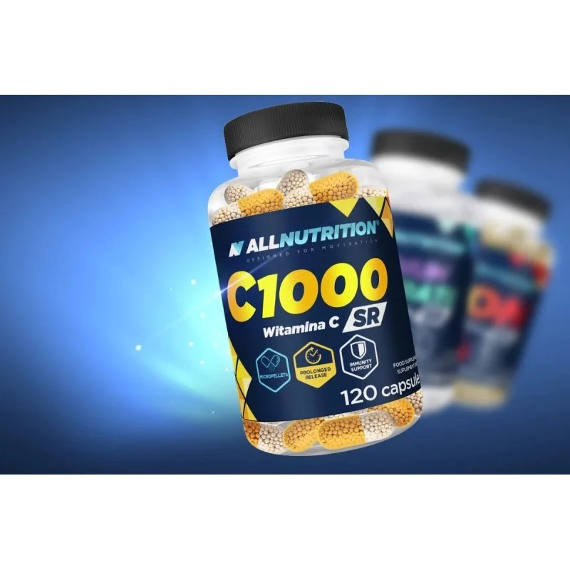 Vitamin C 1000 SR 120 капсули | Allnutrition Vitamin C 1000 SR 120 капсули | Allnutrition