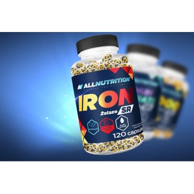 Iron SR 120 капсули | Allnutrition