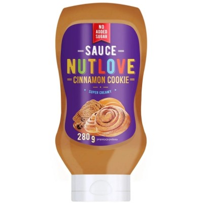 NutLove Sauce Cinnamon Cookie Super Creamy 280 гр | Allnutrition
