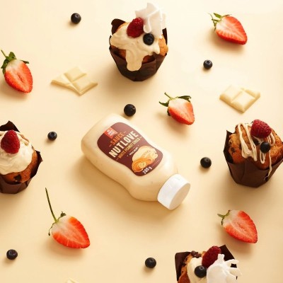 NutLove Sauce White Peanut Chocolate 280 гр | Allnutrition