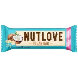 NutLove Vegan Bar 35 гр | Allnutrition NutLove Vegan Bar 35 гр | Allnutrition