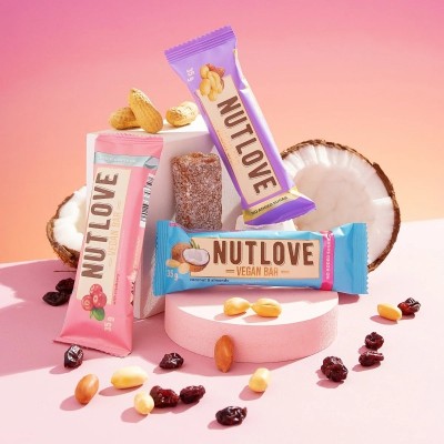 NutLove Vegan Bar 35 гр | Allnutrition NutLove Vegan Bar 35 гр | Allnutrition