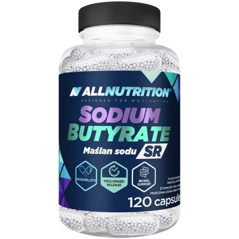 Sodium Butyrate SR 120 капсули | Allnutrition Sodium Butyrate SR 120 капсули | Allnutrition
