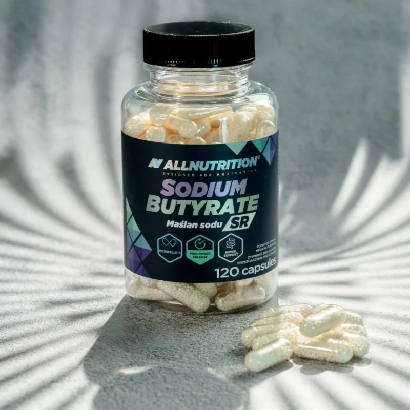 Sodium Butyrate SR 120 капсули | Allnutrition Sodium Butyrate SR 120 капсули | Allnutrition
