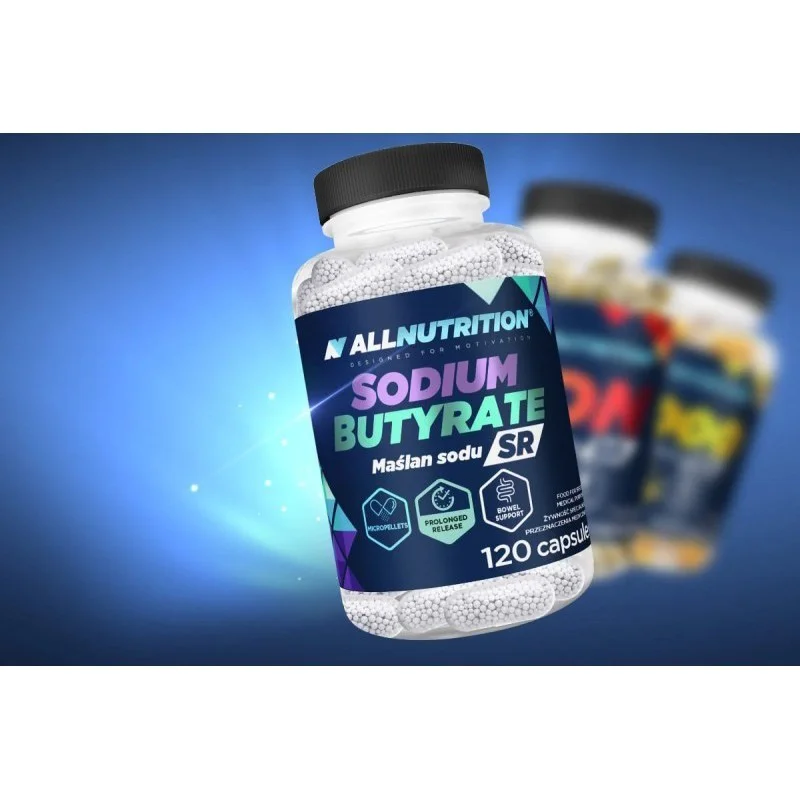 Sodium Butyrate SR 120 капсули | Allnutrition Sodium Butyrate SR 120 капсули | Allnutrition