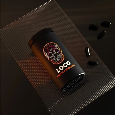 LOCO Focus & Stimulus Caps 120 капсули | AllNutrition