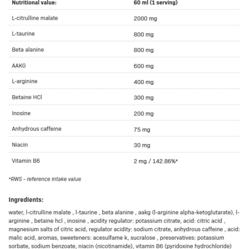 LOCO Shot Power & Pump 120 мл | AllNutrition LOCO Shot Power & Pump 120 мл | AllNutrition