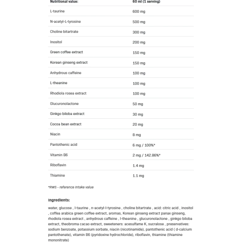 LOCO Shot Focus & Stimulus 120 мл | AllNutrition LOCO Shot Focus & Stimulus 120 мл | AllNutrition
