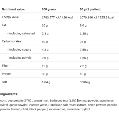 F**King Delicious Protein Chips BBQ 60 гр | AllNutrition