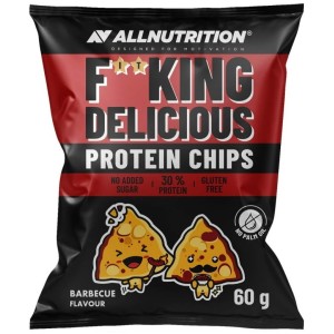 F**King Delicious Protein Chips BBQ 60 гр | AllNutrition