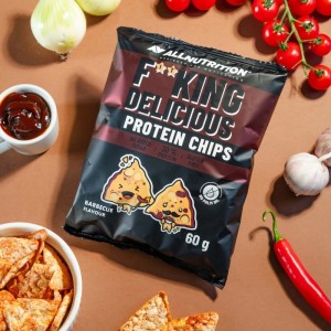 F**King Delicious Protein Chips BBQ 60 гр | AllNutrition