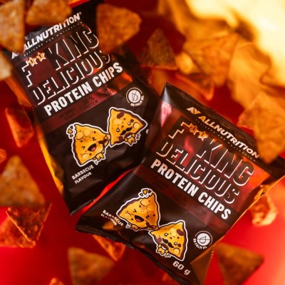 F**King Delicious Protein Chips BBQ 60 гр | AllNutrition