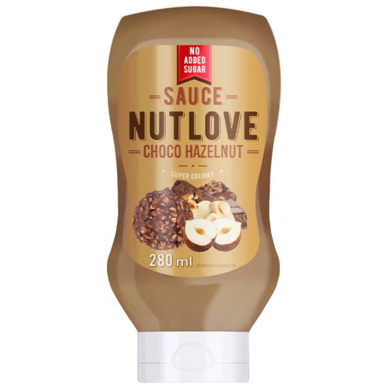 NutLove Sauce Choco Hazelnut 280 гр | Allnutrition NutLove Sauce Choco Hazelnut 280 гр | Allnutrition