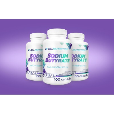Sodium Butyrate 500 мг 100 капсули | Allnutrition