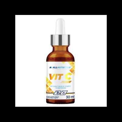 Vitamin C Drops 30 мл | AllNutrition Vitamin C Drops 30 мл | AllNutrition