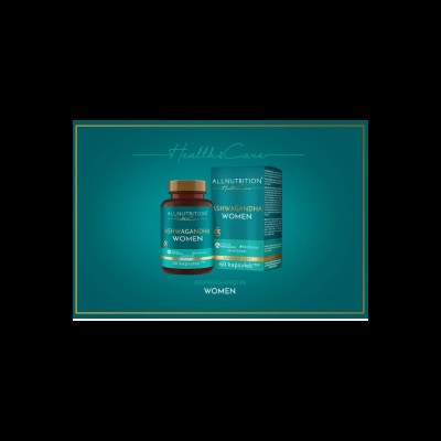 Ashwagandha Women 60 капсули | AllNutrition Ashwagandha Women 60 капсули | AllNutrition