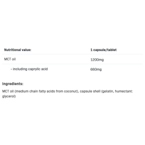 Caprylic Acid 60 капсули | AllNutrition Caprylic Acid 60 капсули | AllNutrition