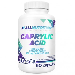 Caprylic Acid 60 капсули | AllNutrition Caprylic Acid 60 капсули | AllNutrition