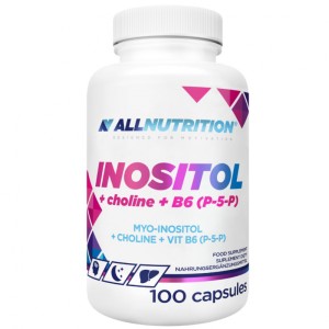 Inositol + Choline + B6 100 капсули | AllNutrition
