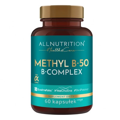 Methyl B-50 B-complex 60 капсули | Allnutrition Methyl B-50 B-complex 60 капсули | Allnutrition