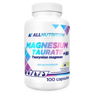 Magnesium Taurate + B6 100 капсули | Allnutrition