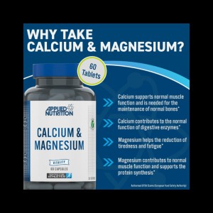 Calcium & Magnesium 60 капсули | Applied Nutrition