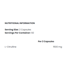 L-Citruline 120 капсули | Applied Nutrition L-Citruline 120 капсули | Applied Nutrition