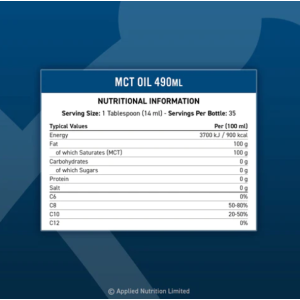 MCT Oil 490 мл | Applied Nutrition