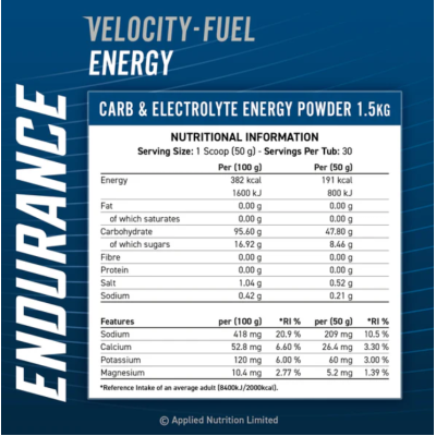 Endurance Energy 1500 гр | Applied Nutrition