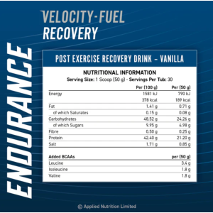 Endurance Recovery 1500 гр | Applied Nutrition Endurance Recovery 1500 гр | Applied Nutrition