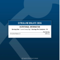 Citruline Malate 300 гр | Applied Nutrition