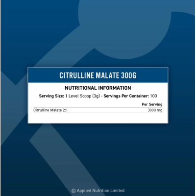 Citruline Malate 300 гр | Applied Nutrition